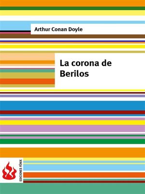 cover image of La corona de berilos (low cost). Edición limitada